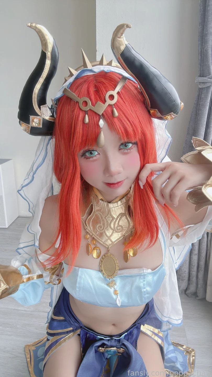 PoppaChan - Nilou [27P-31MB] tg@simisebaisi 【丝足阁】001.webp